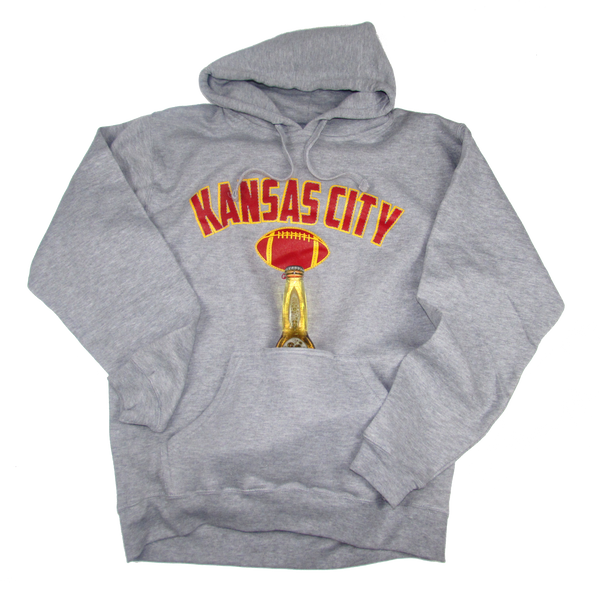 Hoodie with cheap koozie pocket