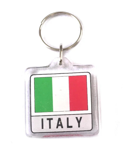 Italy Lucite Keyring