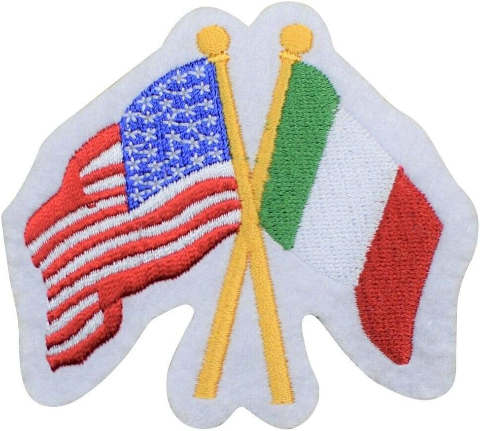 USA/ITALY FLAG PATCH